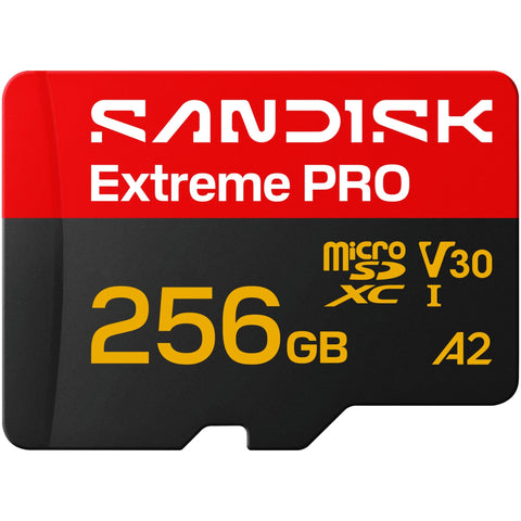 SanDisk Extreme PRO MicroSDXC UHS-I Card (256GB)