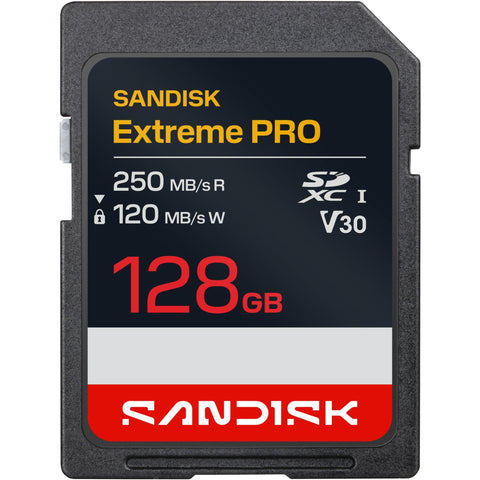 SanDisk Extreme PRO SDXC UHS-I Card (128GB)
