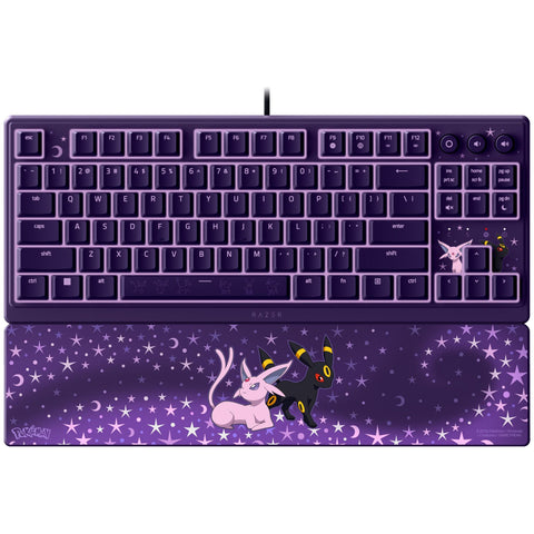 Razer Ornata V3 Tenkeyless Low Profile Gaming Keyboard (Pokemon: Espeon/Umbreon Edition)