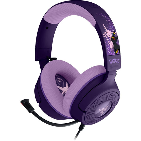 Razer Kraken V4 X Wired Gaming Headset (Pokemon: Espeon/Umbreon Edition)