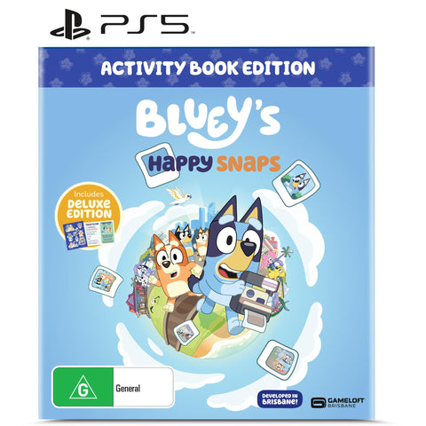 Bluey's Happy Snaps: Activity Book Edition