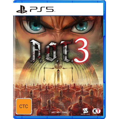 Attack on Titan 3 SteelBook Launch Edition