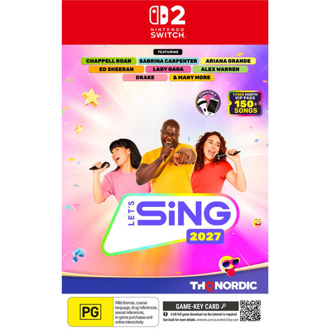 Let's Sing 2027