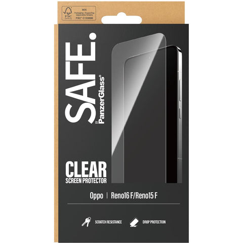 SAFE by Panzer UltraWide Fit Screen Protector for OPPO Reno16 Pro