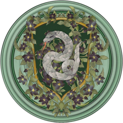 Popsockets PopGrip (Harry Potter - Slytherin Floral Crest)