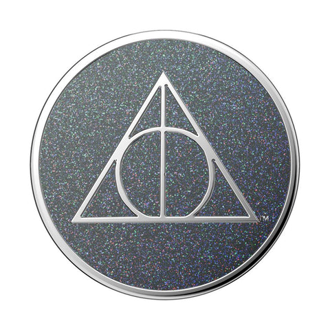 PopSockets Enamel PopGrip (Harry Potter - Glitter Deathly Hallows)