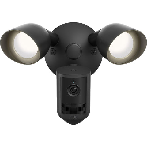 Ring Floodlight Camera 2K [2nd Gen] Wired (Black)