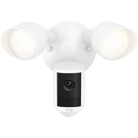 Ring Floodlight Camera 2K [2nd Gen] Wired (White)