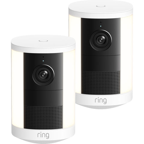Ring Spotlight Camera 2K [2nd Gen] Battery [2-Pack] (White)