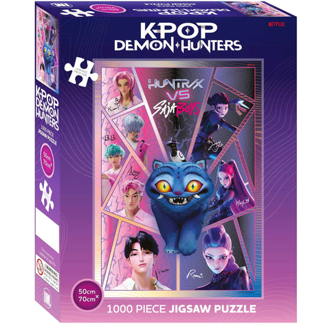 K-Pop Demon Hunters 1000 Piece Jigsaw Puzzle (Broken Glass)
