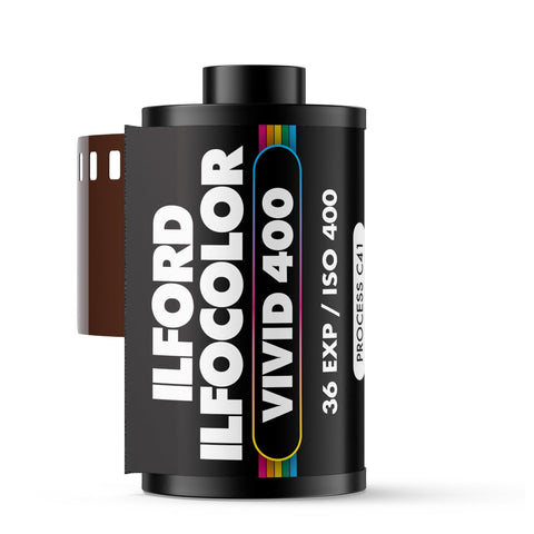 Ilford IlfoColor 400 ISO Vivid 35mm Colour Film (36 Exposures)