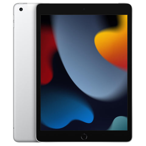 Apple iPad 10.2-inch 256GB Wi-Fi + Cellular (Silver) [9th Gen] [~Refurbished: Good]