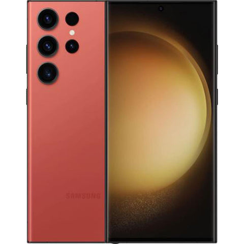 Samsung Galaxy S23 Ultra 5G 256GB (Red) [~Refurbished: Excellent]