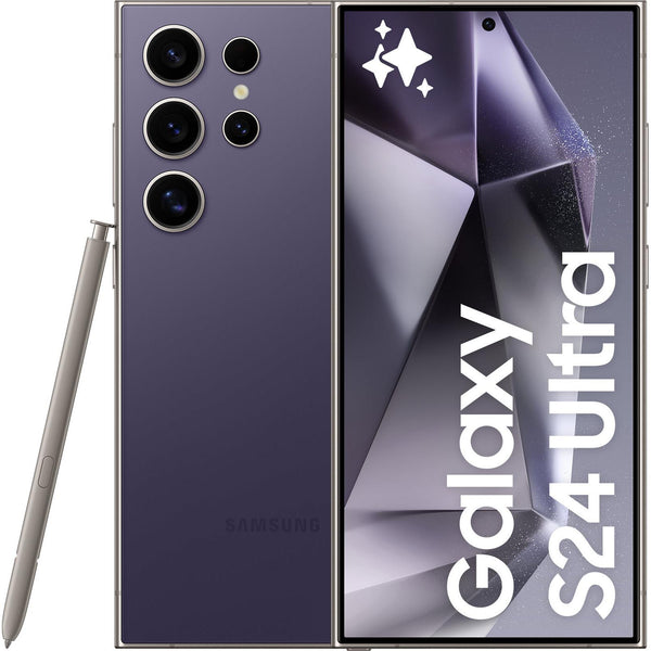 Samsung Galaxy S24 Ultra パープル 本体 256gb Samsung Galaxy S24 Ultra 5G 256GB (Titanium Violet) [~Refurbished
