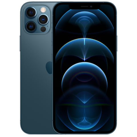 Apple iPhone 12 Pro 128GB (Pacific Blue) [~Refurbished: Very Good]