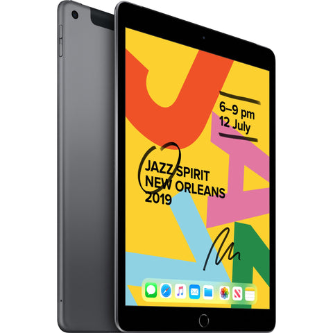 Apple iPad 128GB Wi-Fi + Cellular (Space Grey) [7th Gen] [~Refurbished: Good]