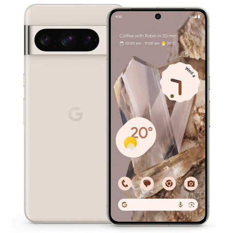 Google Pixel 8 Pro 5G 128GB (Porcelain) [~Refurbished: As New]