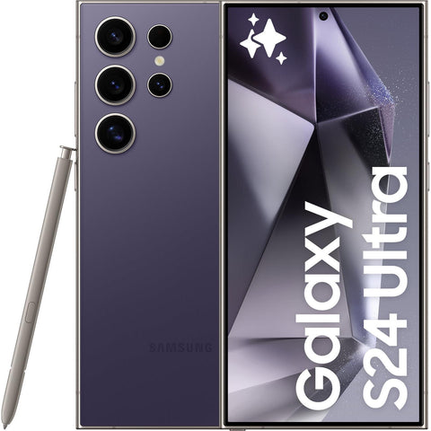 Samsung Galaxy S24 Ultra 5G 256GB (Titanium Violet) [~Refurbished: Very Good]