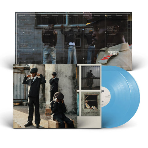 Here Because of Hope (Transparent Blue Vinyl)
