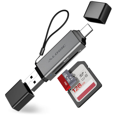 Alogic Flash Mini USB-C/USB-A Card Reader