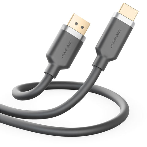 Alogic Ultra Silicone Series DisplayPort to HDMI 2.1 Cable (2m)