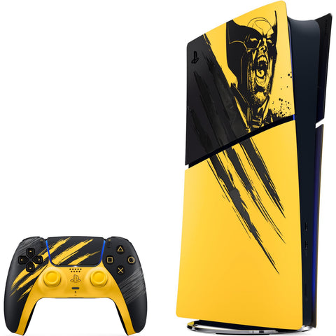 PS5 PlayStation 5 Digital Edition Marvel’s Wolverine Battle Yellow Limited Edition (825GB)