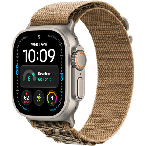 Apple Watch Ultra 4 GPS + Cellular 49mm (Natural Titanium Case with Desert Alpine Loop - L)