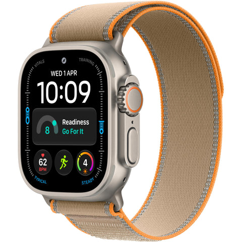 Apple Watch Ultra 4 GPS + Cellular 49mm (Natural Titanium Case with Sand Trail Loop - S/M)