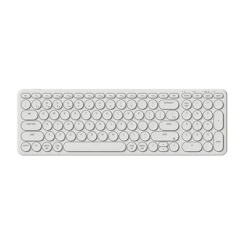 Keychron B4 Pro Ultra-Slim Wireless Keyboard (Ivory White)