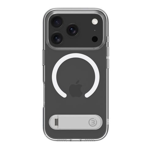 3sixT NeoStand+ Case for iPhone 18 Pro (Clear)