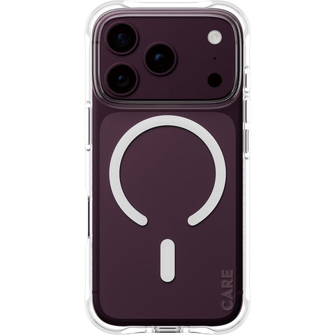 Care by PanzerGlass Samba Case for iPhone 18 Pro/17 Pro (Clear/White)