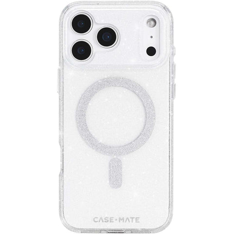 Case-Mate Twinkle MagSafe Case for iPhone 18 Pro Max (Sheer)