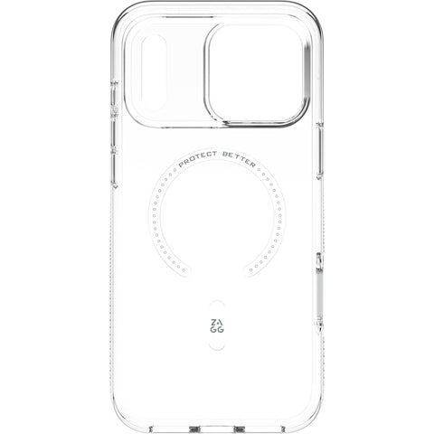 ZAGG Crystal Palace Snap Case for iPhone 18 Pro Max/17 Pro Max (Clear)