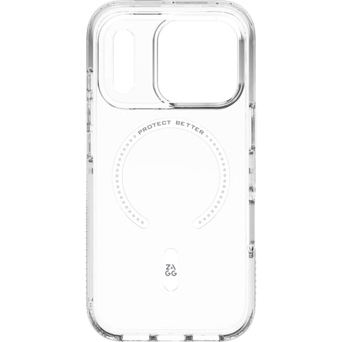 ZAGG Crystal Palace Snap Case for iPhone 18 Pro/17 Pro (Clear)