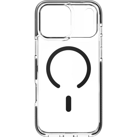 ZAGG Santa Cruz Snap Case for iPhone 18 Pro Max/17 Pro Max (Clear/Black)