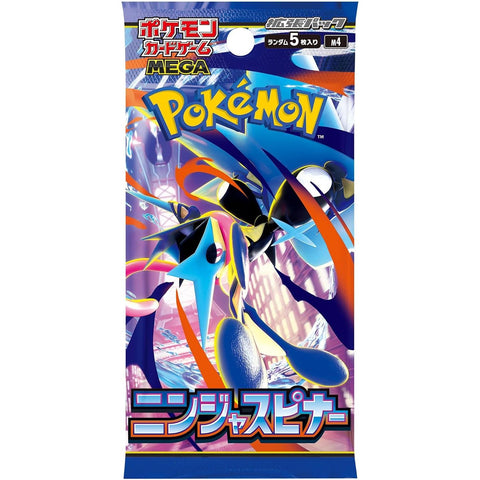 Pokémon TCG: MEGA - Ninja Spinner Booster [JAPANESE]