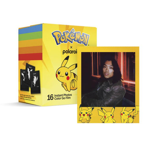 Polaroid Go Pokémon Colour Film Pikachu Frame (16 Pack)