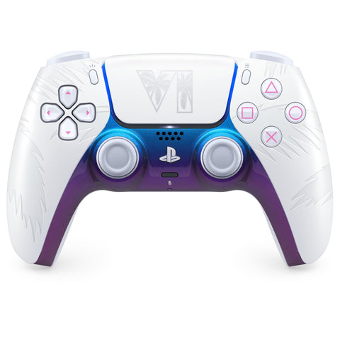 PS5 PlayStation 5 DualSense Wireless Controller (Grand Theft Auto VI White Limited Edition)