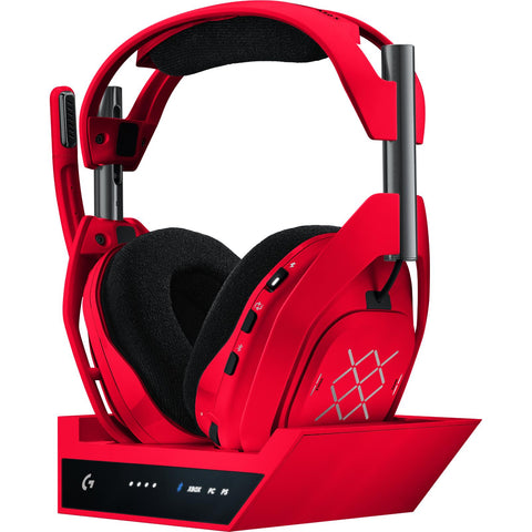 Logitech G Astro A50 X LIGHTSPEED Wireless Gaming Headset + Base Station (Mars Red)