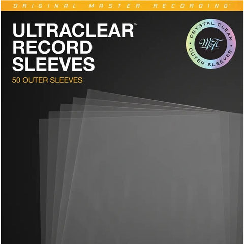 Mofi Ultraclear Outer Record Sleeves 50 Pack