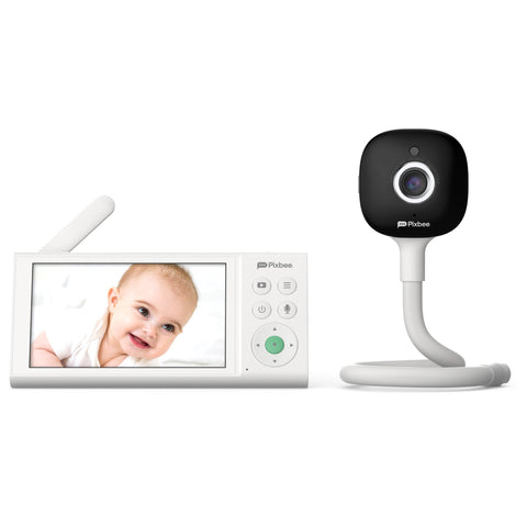 Pixbee Baby Portable Smart AI Advanced 2K 5” Video Monitor Camera