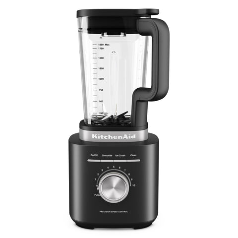 Kitchenaid Pure Power Blender with Glass Jar (Matte Black)