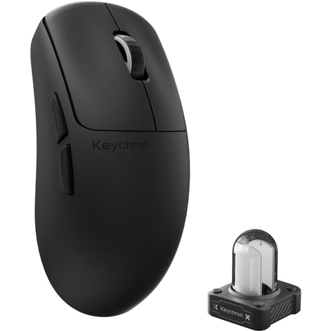 Keychron G6 HE 8K UltraLight Wireless Mouse (Black)