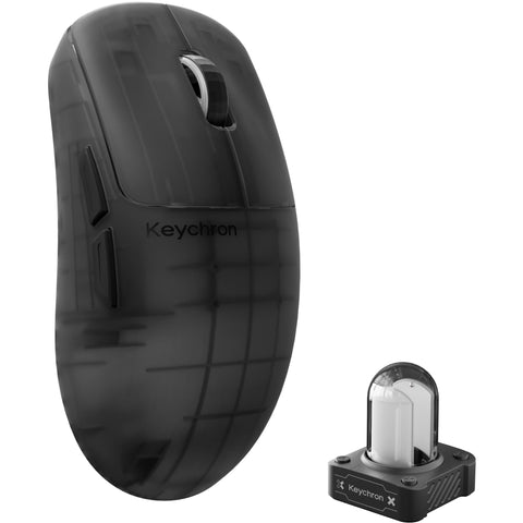 Keychron G6 HE 8K UltraLight Wireless Mouse (Smoke)