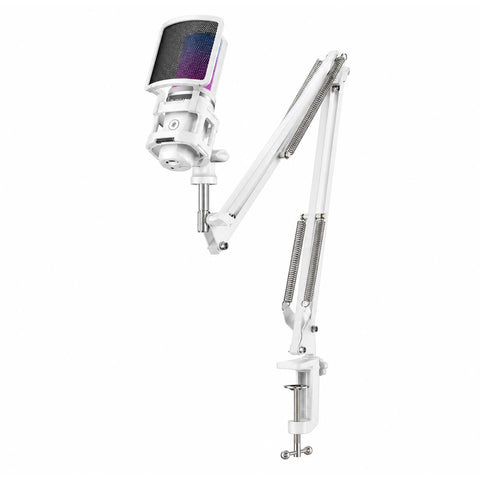 Playmax RGB Microphone PRO Kit (White)