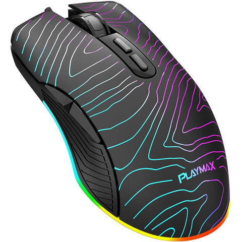 Playmax Topo Mouse (Black)