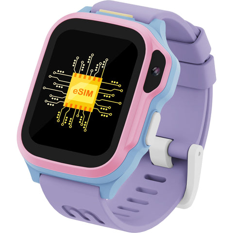 myFirst Fone S4 Kids 4G eSIM Smartwatch (Cotton Candy)