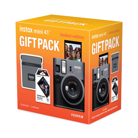 Fujifilm instax mini 41 Instant Camera Xmas Gift Pack (Black)