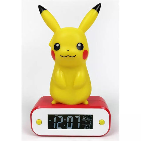 Teknofun Pokémon Pikachu Light-up Alarm Clock
