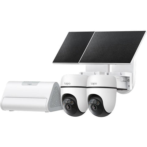 TP-Link Tapo HB112 Solar Cam 2K Pan & Tilt (2-Pack)